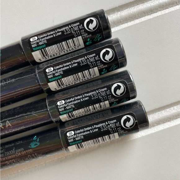 Sephora Colorful Shadow And Liner Pencil Crayon 35 Cafe Au Lait Sealed Set Of 4 - Picture 6 of 11